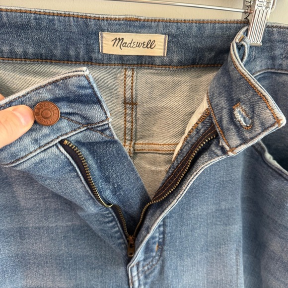 Madewell Stovepipe Jeans Womens 20W Medium Wash Straight Leg Denim - Picture 3 of 9